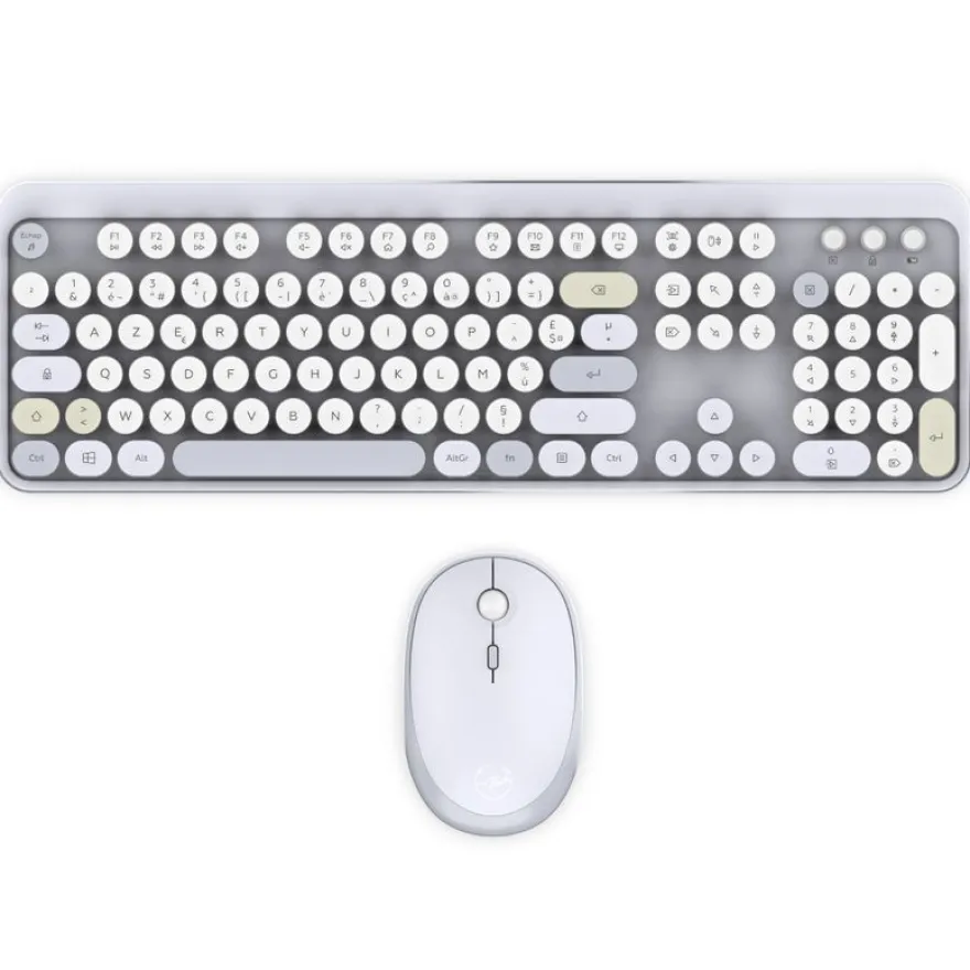 Mobility Lab - Clavier + souris sans fil PURE - gris
