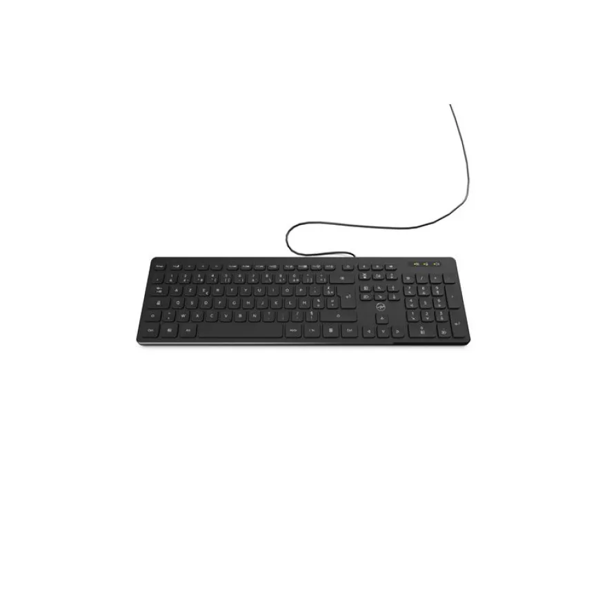 Mobility Lab - Clavier filaire BUSINESS + 2 HUB USB intégré - Azerty - noir