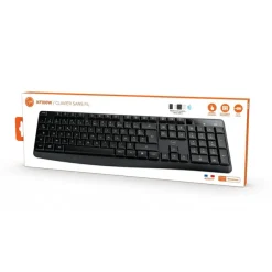 Mobility Lab - Clavier sans fil DELUXE - Azerty - noir