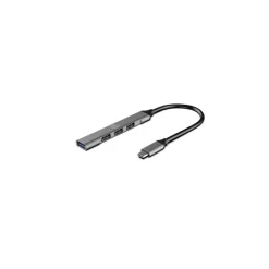 Mobility Lab - Hub USB-C 4 ports - gris sidéral