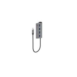 Mobility Lab - Hub USB-C 4 ports - USB 3.0 - gris sidéral