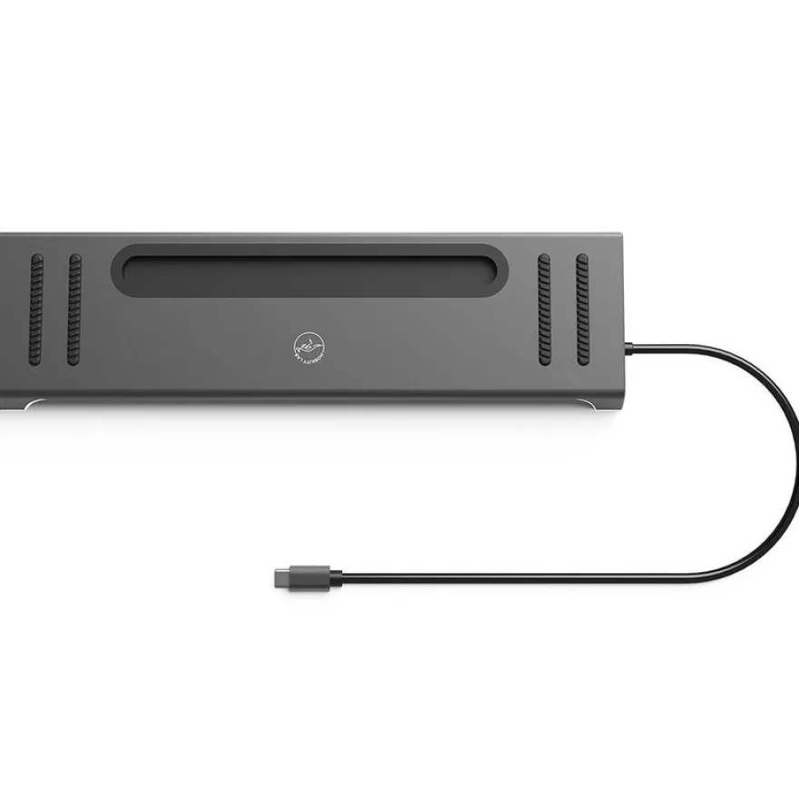 Mobility Lab - Hub USB-C 12-en-1 - 100W - gris sideral