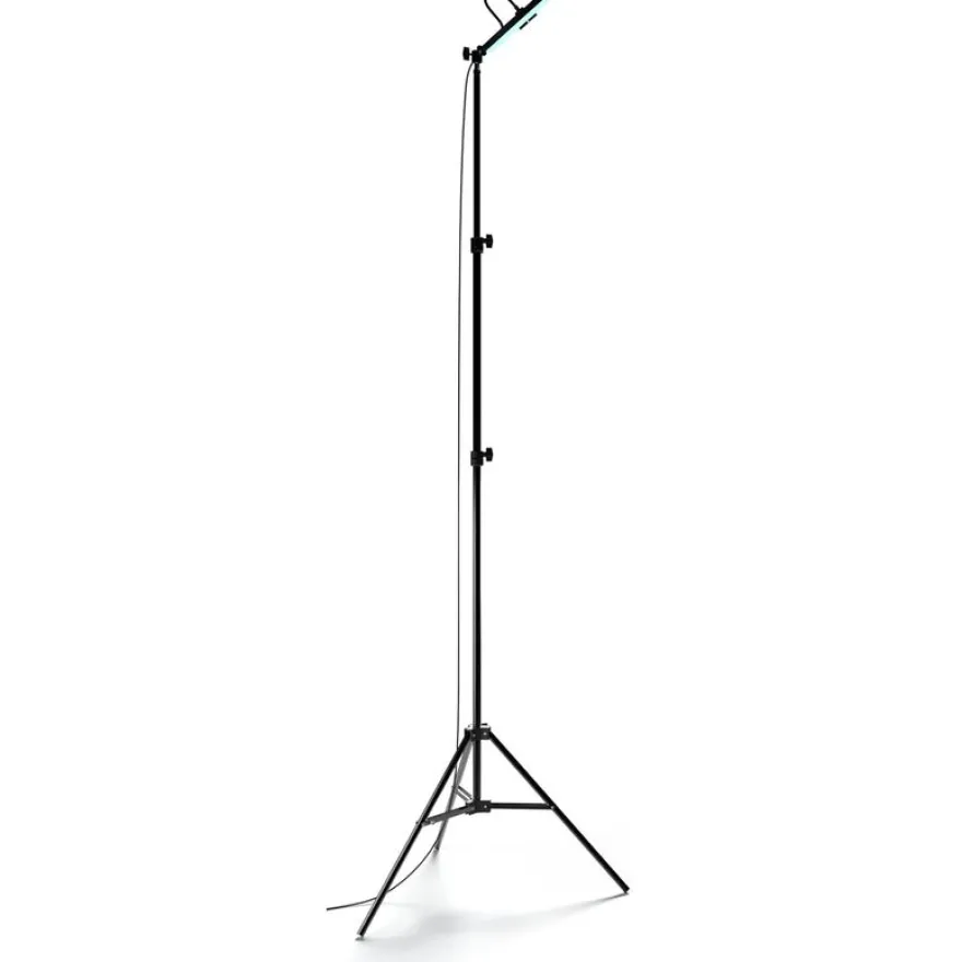 Mobility Lab - Pack anneau lumineux LED selfie + fond vert 2M - noir