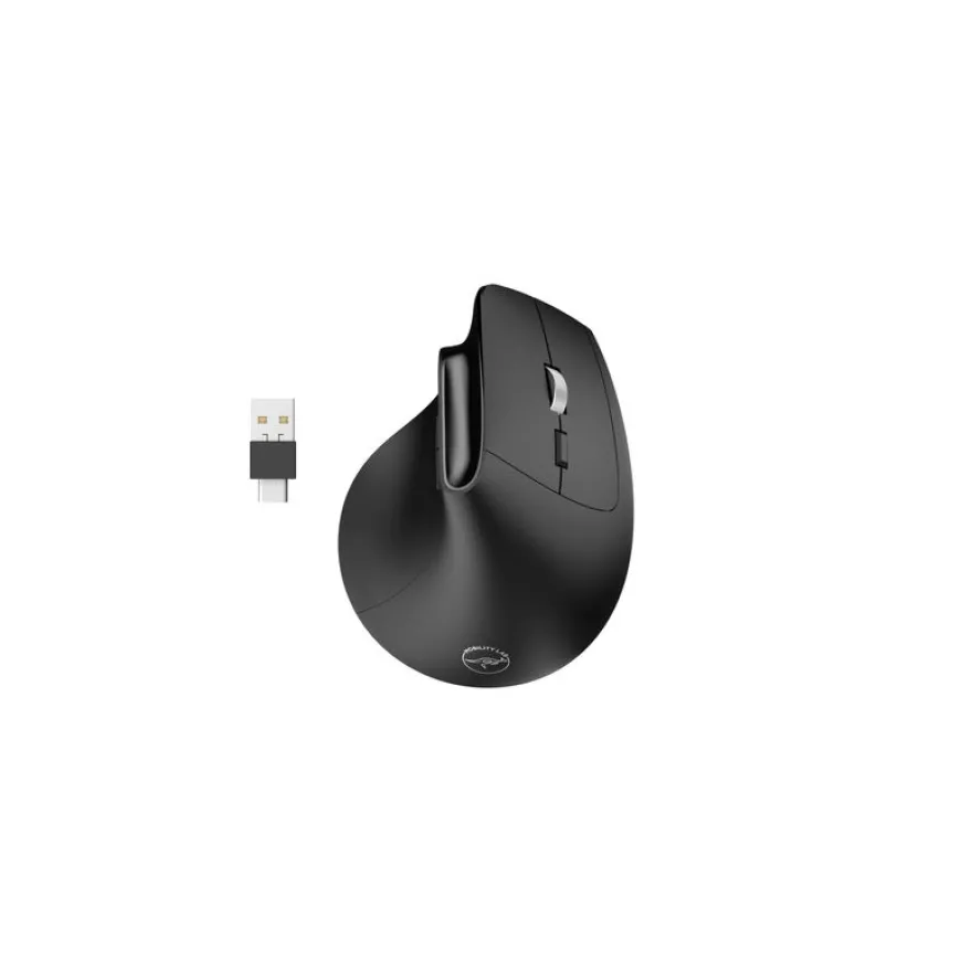 Mobility Lab - Souris sans fil ergonomique PREMIUM - droitier - noir