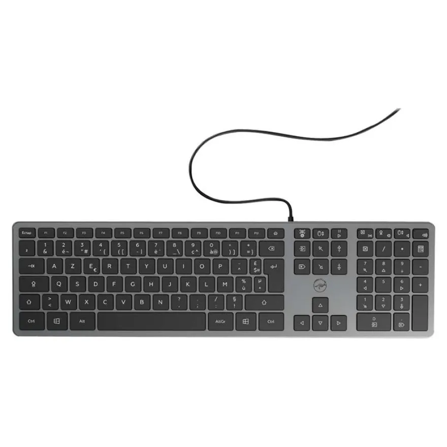 Mobility Lab Design Touch - Clavier filaire - AZERTY - gris