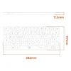 Mobility Lab KP430W mini - Clavier sans fil - gris