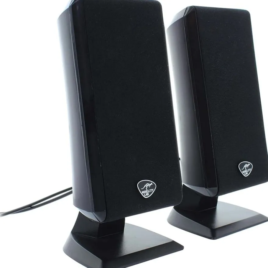 Mobility Lab STYLE 1100 HD - Enceinte 2.0 pour PC - noir