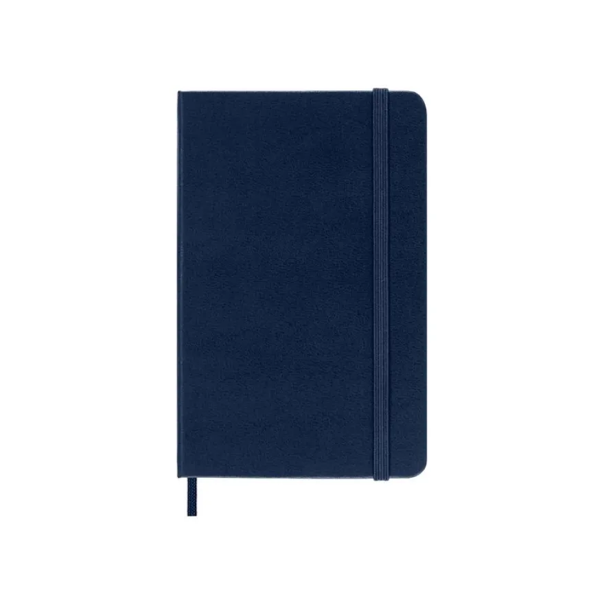 Moleskine - Carnet de notes 9 x 14 cm - ligné - saphir