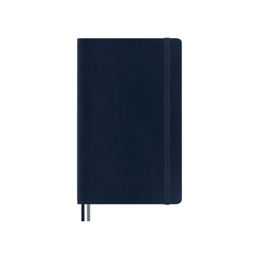Moleskine Classic Expanded - Cahier de notes souple - 130 x 210 mm - couverture bleu saphir
