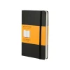 Moleskine Classic Large - Cahier - 130 x 210 mm - 240 pages - papier ivoire - ligné - noir