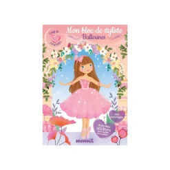 Mon bloc de styliste - Ballerines - Coup de coeur créations - livre de coloriage / d'activités