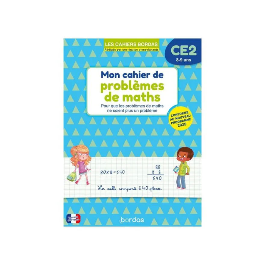 Mon cahier de problemes de maths CE2