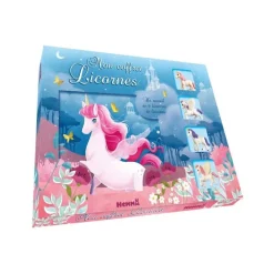 Mon coffret licornes - avec 4 figurines de licornes