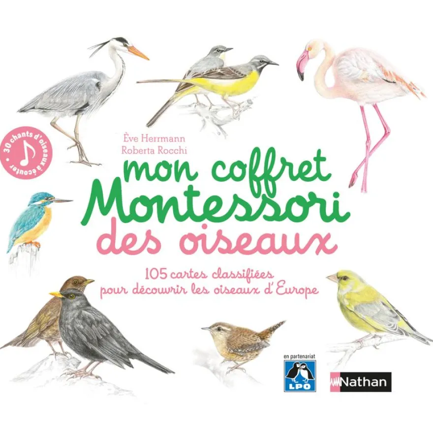 Mon coffret Montessori des oiseaux