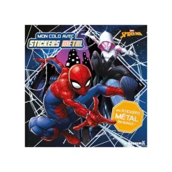 Mon colo avec stickers métal - Marvel Spider-Man - livre de coloriage / d'activités
