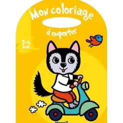 Mon coloriage à emporter (2-4 ans) : Loup
