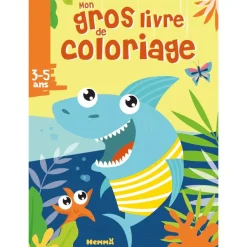 Mon gros livre de coloriage : requin