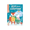 Mon gros livre de coloriage (renard, lapin blanc)