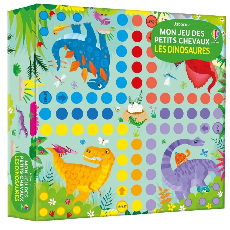 Mon Jeu des Petits Chevaux - Les Dinosaures