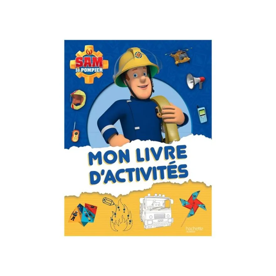 Mon livre d'activités - Sam le pompier