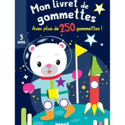 Mon Livret de Gommettes : Ourson Espace