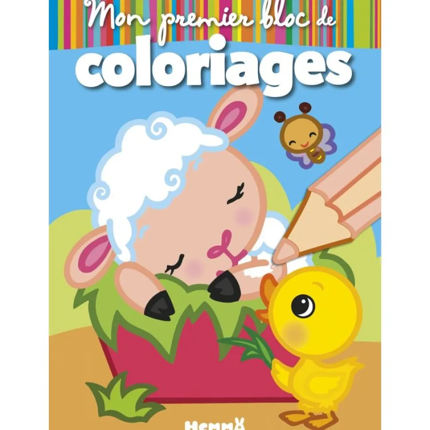 Mon premier bloc de coloriages - La ferme - Mouton