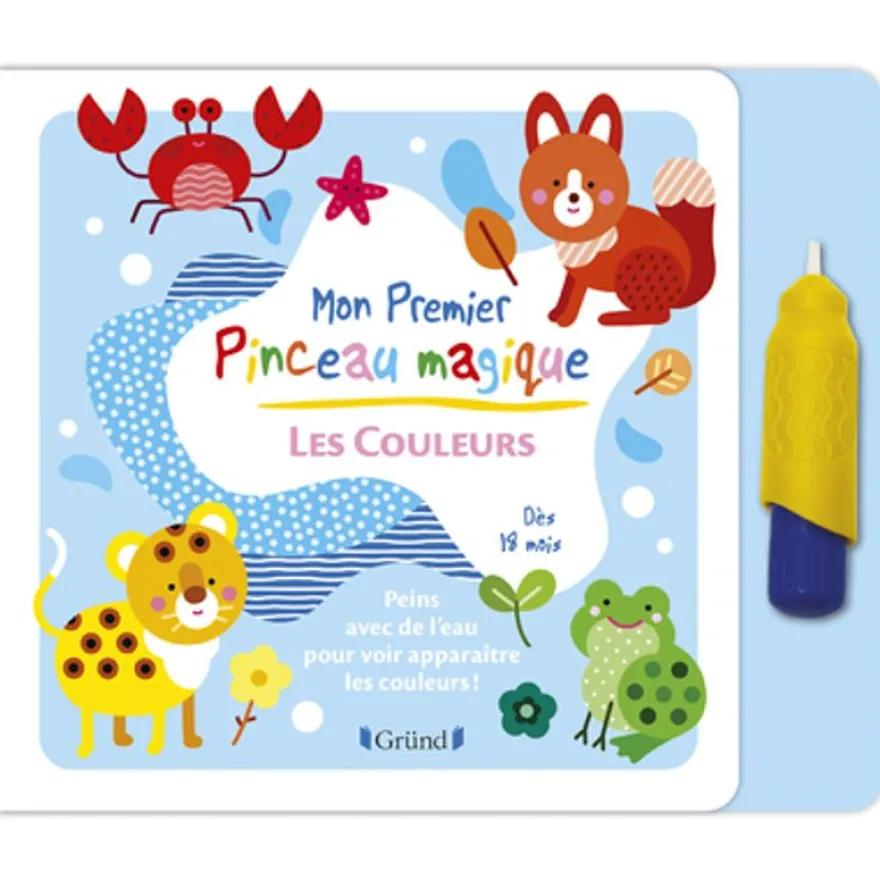 Mon premier pinceau magique - Les couleurs