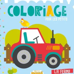 Mon P'tit Hemma - Coloriage pour les petits - La ferme