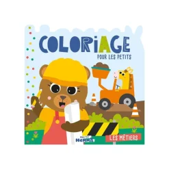 Mon P'tit Hemma - Coloriage pour les petits - Les métiers - par Carotte et Compagnie