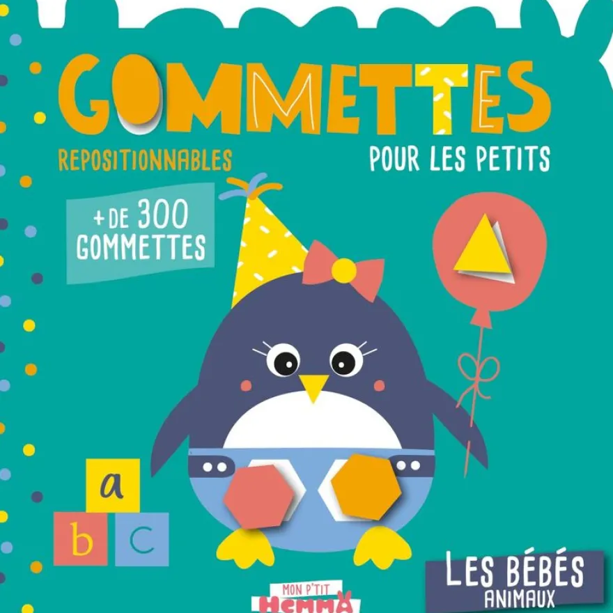 Mon p'tit Hemma - Gommettes bébés animaux