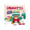 Mon P'tit Hemma - Gommettes pour les petits - Noël (Ourson brun) - par Carotte et Compagnie