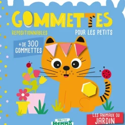 Mon P'Tit Hemma Gommettes pour les petits - Les Animaux du Jardin