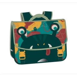 Monsters - Cartable 38 cm - 2 compartiments - Exclusivité Bureau Vallée - Hamelin