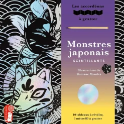 Monstres japonais scintillants - Les accordéons à gratter
