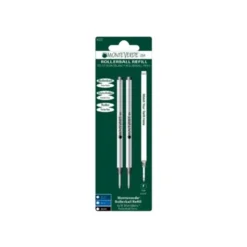 Monteverde - 2 Recharges pour roller Montblanc - bleu - pointe fine