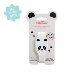 Montre panda Back2Fun - design kawaii en silicone - affichage 12 h - pile incluse