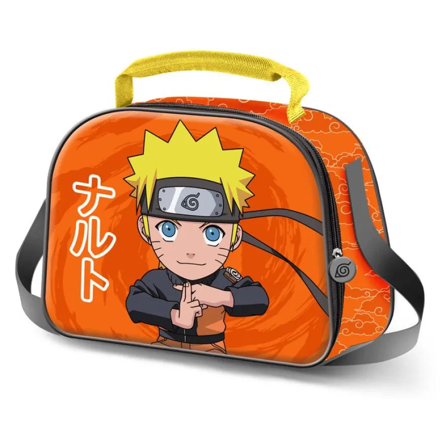 Naruto Chikara - Sac à goûter 3D - 1 compartiment - Karactermania