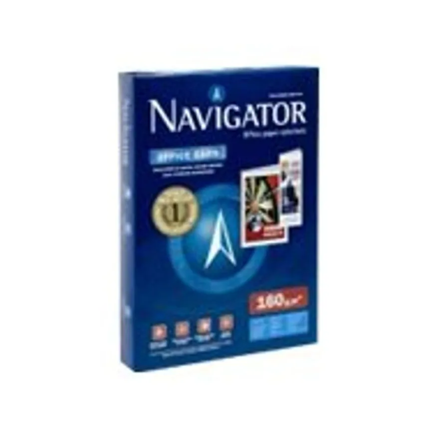 Navigator Expression - Papier blanc - A4 (210 x 297 mm) - 160 g/m² - 1250 feuilles (carton de 5 ramettes)