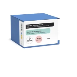 NEUTRAL - 1 rouleau de 750 étiquettes pour PL70E/PL80E - rose - diamètre 51 mm
