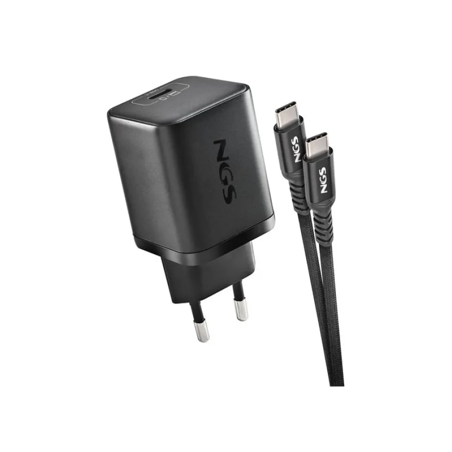 NGS - Adaptateur secteur USB-C - GaN, Ultra Rapide - 65 watt