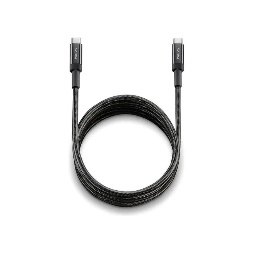 NGS - Câble USB-C - 2 m - 65W - noir