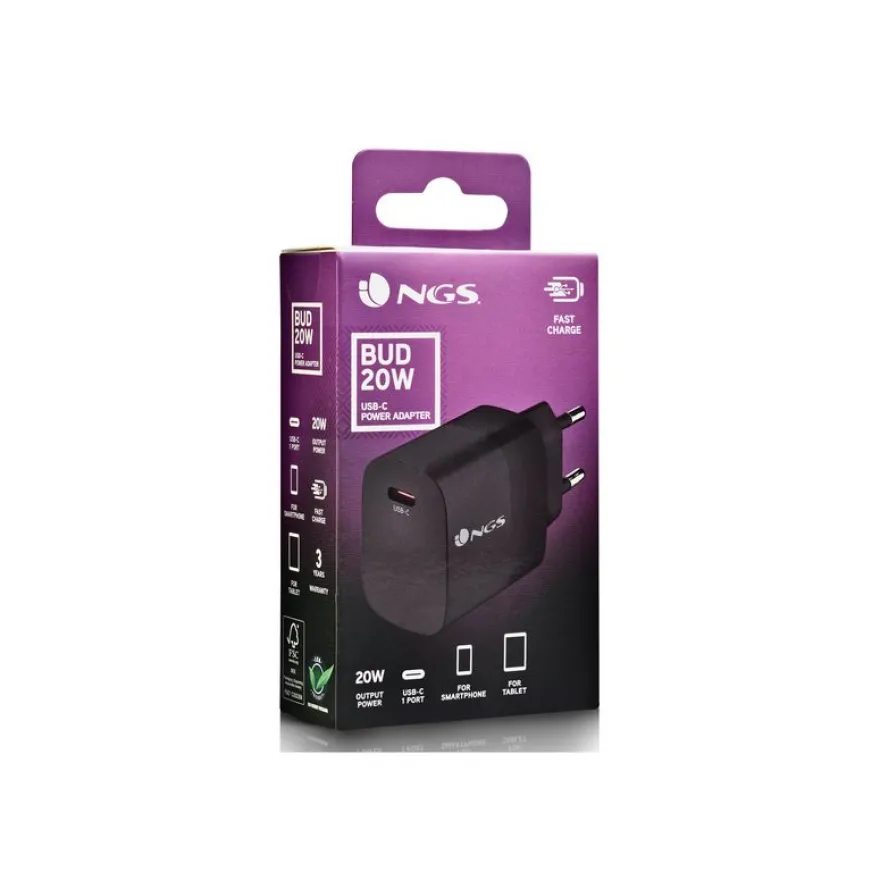 NGS - Chargeur secteur - PD/PPS, QC 3.0 (24 pin USB-C)