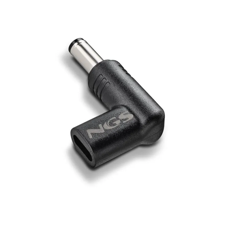 NGS BUD-AC - Kit adaptateur de connecteur d'alimentation - Alimentation USB (100 W) - noir