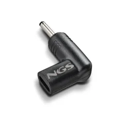 NGS BUD-AC - Kit adaptateur de connecteur d'alimentation - Alimentation USB (100 W) - noir