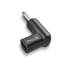 NGS BUD-AS - Kit adaptateur de connecteur d'alimentation pour prise CC de 6,0 mm - Alimentation USB (100 W) - noir