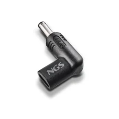 NGS BUD-D - Kit adaptateur de connecteur d'alimentation - Alimentation USB (100 W) - noir