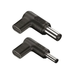 NGS BUD-D - Kit adaptateur de connecteur d'alimentation - Alimentation USB (100 W) - noir