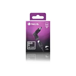 NGS BUD-H - Kit adaptateur de connecteur d'alimentation - Alimentation USB (100 W) - noir