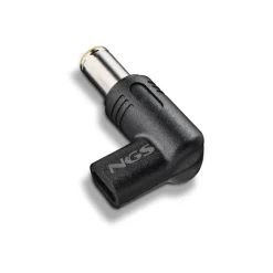 NGS BUD-L - Kit adaptateur de connecteur d'alimentation - Alimentation USB (100 W) - noir