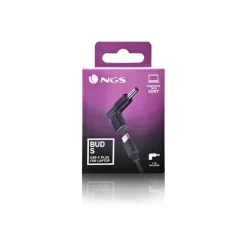 NGS BUD-S - Adaptateur pour prise d'alimentation - Alimentation USB (100 W) - noir